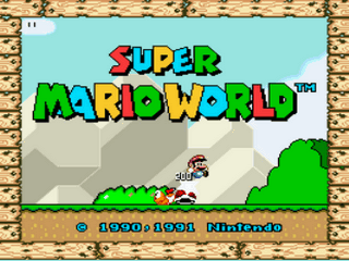Super Mario World Hell Edition Title Screen